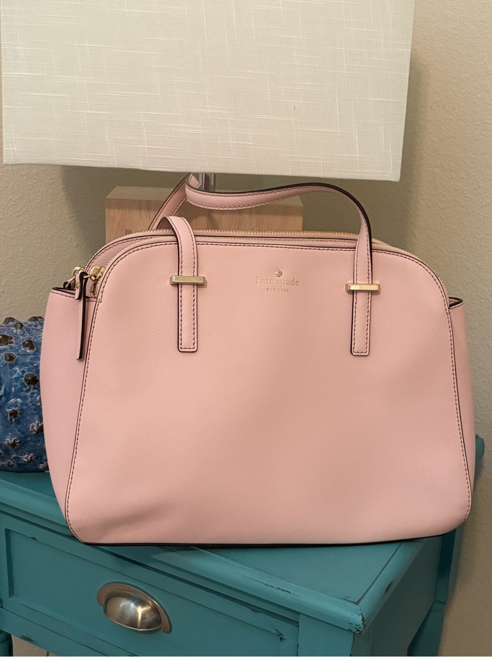 kate spade Blush Pink Dome Satchel